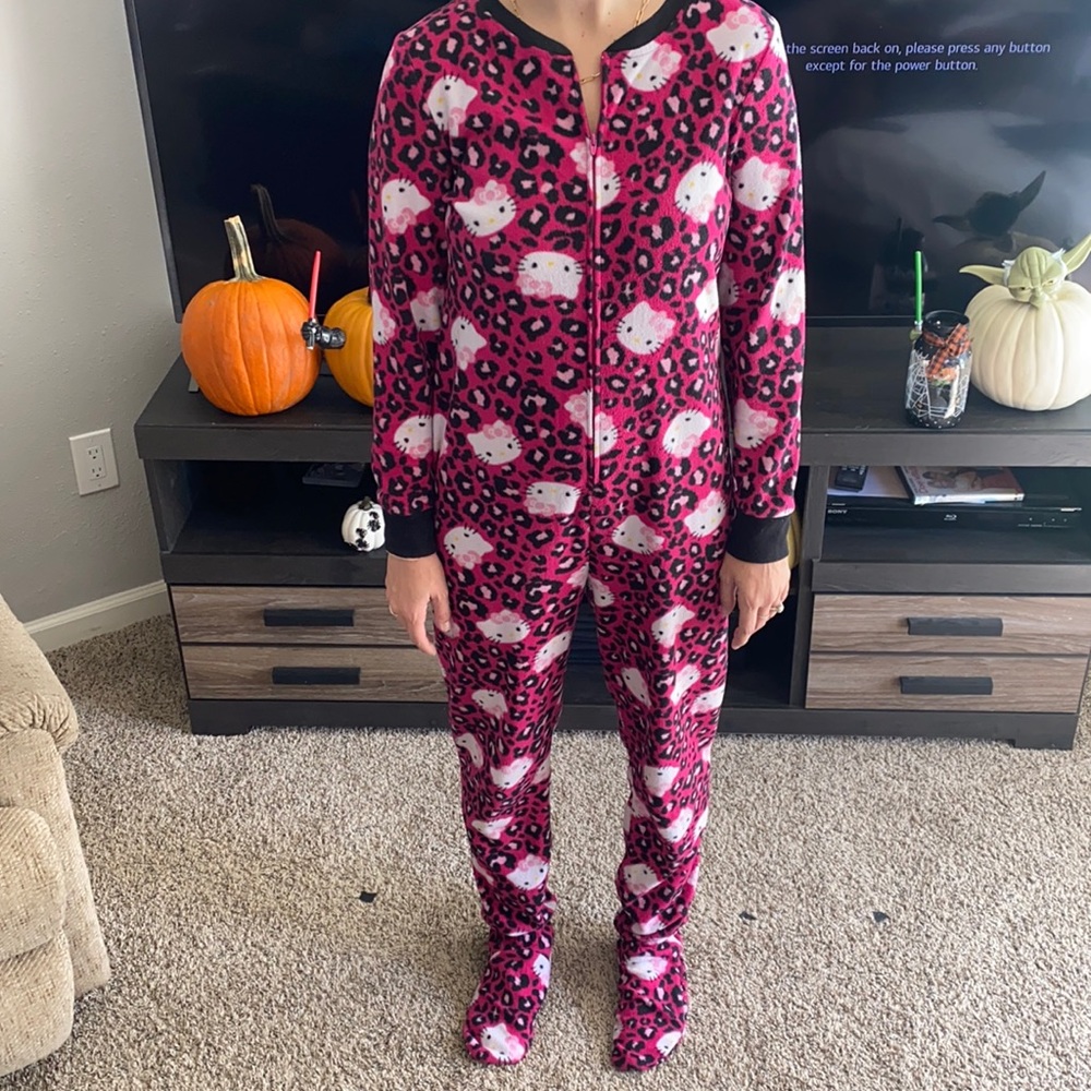 Hello Kitty Onesie Footie Pajamas